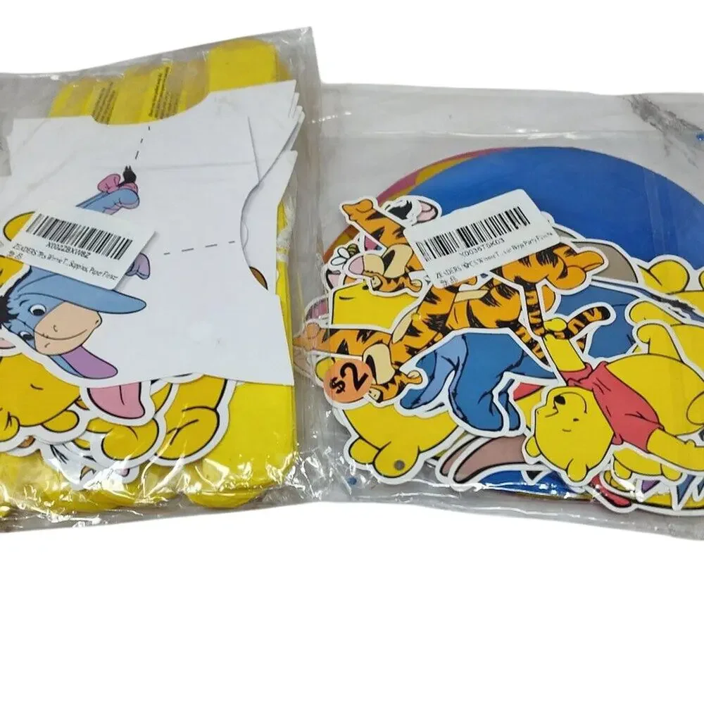 Disney Winnie the Pooh Party Supplies - Paper Flowers